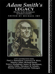 Adam Smith's Legacy: His Place in the Development of Modern Economics book cover