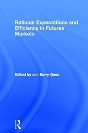 Rational Expectations and Efficiency in Futures Markets book cover