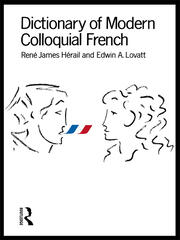 Dictionary of Modern Colloquial French book cover