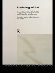 Psychology of Aid book cover