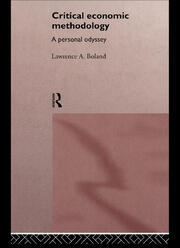 Critical Economic Methodology: A Personal Odyssey book cover