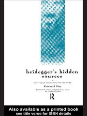 Heidegger's Hidden Sources: East-Asian Influences on his Work book cover