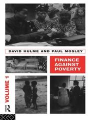 Finance Against Poverty: Volume 1 book cover