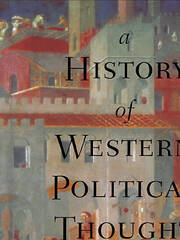 A History of Western Political Thought book cover
