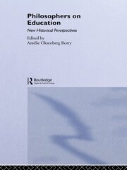 Philosophers on Education: New Historical Perspectives book cover