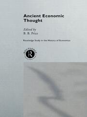 Ancient Economic Thought book cover
