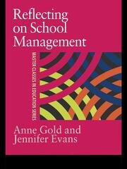 Reflecting On School Management book cover