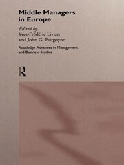 Middle Managers In Europe book cover