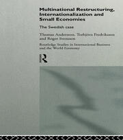 Multinational Restructuring, Internationalization and Small Economies: The Swedish Case book cover
