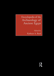 Encyclopedia of the Archaeology of Ancient Egypt book cover