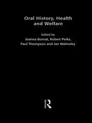 Oral History, Health and Welfare book cover