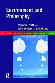 Environment and Philosophy book cover