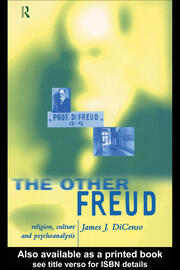 The Other Freud: Religion, Culture and Psychoanalysis book cover