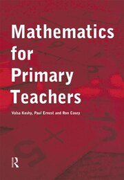 Mathematics For Primary Teachers book cover