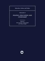 Politics, Education and Citizenship book cover