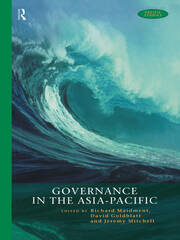 Governance in the Asia-Pacific book cover