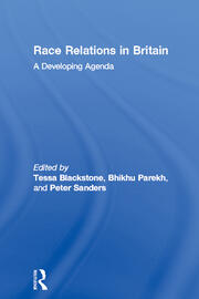 Race Relations in Britain: A Developing Agenda book cover