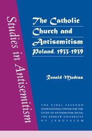 The Catholic Church and Antisemitism book cover