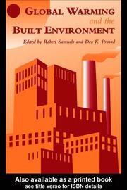 Global Warming and the Built Environment book cover