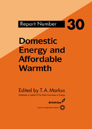 Domestic Energy and Affordable Warmth book cover