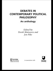 Debates in Contemporary Political Philosophy: An Anthology book cover