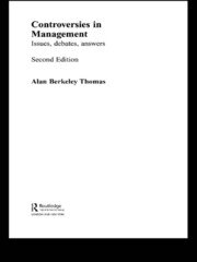 Controversies in Management: Issues, Debates, Answers book cover
