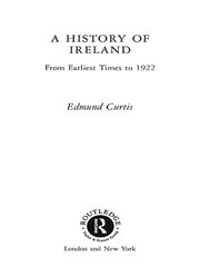 A History of Ireland: From the Earliest Times to 1922 book cover