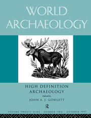High Definition Archaeology: Threads Through the Past: World Archaeology Volume 29 Issue 2 book cover
