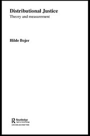Distributional Justice: Theory and Measurement book cover