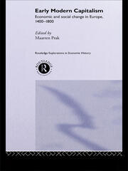 Early Modern Capitalism: Economic and Social Change in Europe 1400-1800 book cover