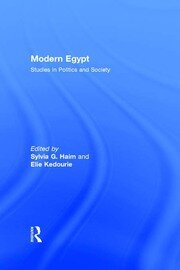 Modern Egypt: Studies in Politics and Society book cover