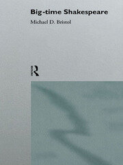 Big-Time Shakespeare book cover
