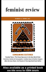 Consuming Cultures: Feminist Review Issue 55 book cover