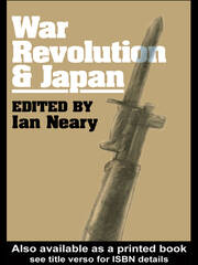 War, Revolution and Japan book cover