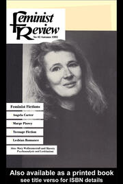 Feminist Review: Issue 42: Feminist Fictions book cover