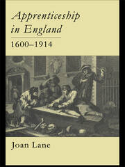 Apprenticeship In England, 1600-1914 book cover
