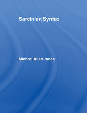 Sardinian Syntax book cover