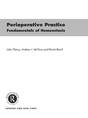 Perioperative Practice: Fundamentals of Homeostasis book cover
