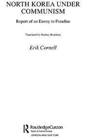 North Korea under Communism: Report of an Envoy to Paradise book cover