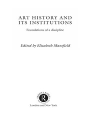 Art History and Its Institutions: The Nineteenth Century book cover