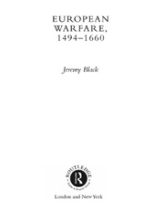 European Warfare, 1494-1660 book cover
