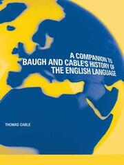 A Companion to Baugh and Cable's A History of the English Language book cover