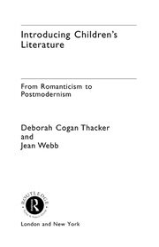 Introducing Children's Literature: From Romanticism to Postmodernism book cover