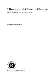 History and Climate Change: A Eurocentric Perspective book cover
