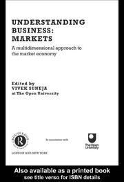 Understanding Business: Markets: A Multidimensional Approach to the Market Economy book cover