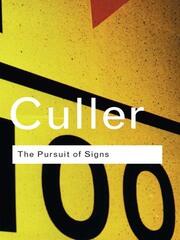 The Pursuit of Signs book cover