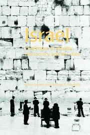 Israel: Challenges to Identity, Democracy and the State book cover