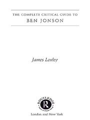 Ben Jonson book cover