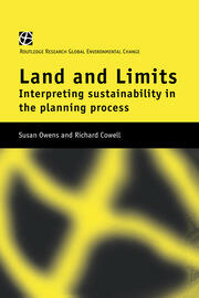 Land and Limits: Interpreting Sustainability in the Planning Process book cover