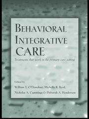 Behavioral Integrative Care: Treatments That Work in the Primary Care Setting book cover